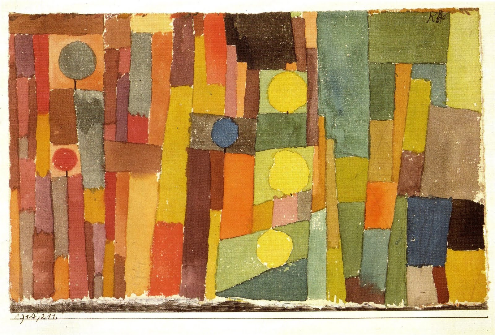 "In The Style Of Kairouan" Paul Klee